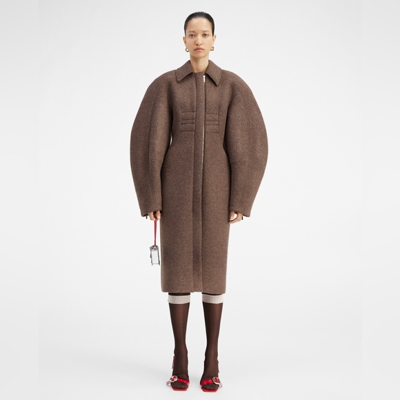 *SOLD* AUTH NWT Jacquemus Le Manteau Croissant - Picture 1 of 10